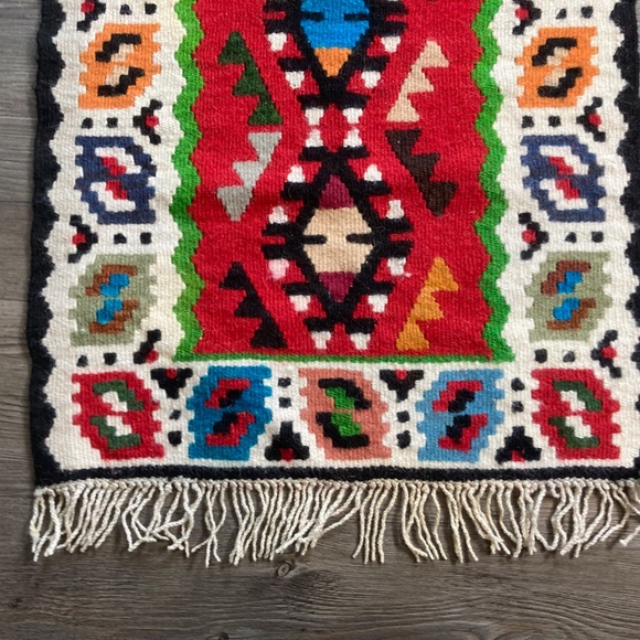Sarajuevo Hand Loomed Prayer Rug - Picture 4 of 8